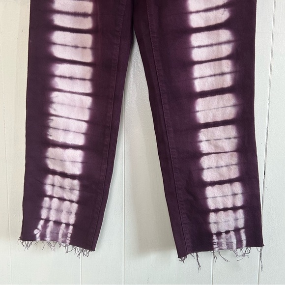 PACSUN Hight Rise Straight Jeans Size 27 Retro Streetwear Tie Dye Jeans. - Picture 8 of 13